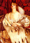 Cowper Frank Cadogan Vanity 5 A4 Photo Print
