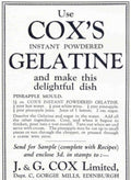 Coxs Pineapple Mould Vintage Retro Advert Poster A4 Photo Print