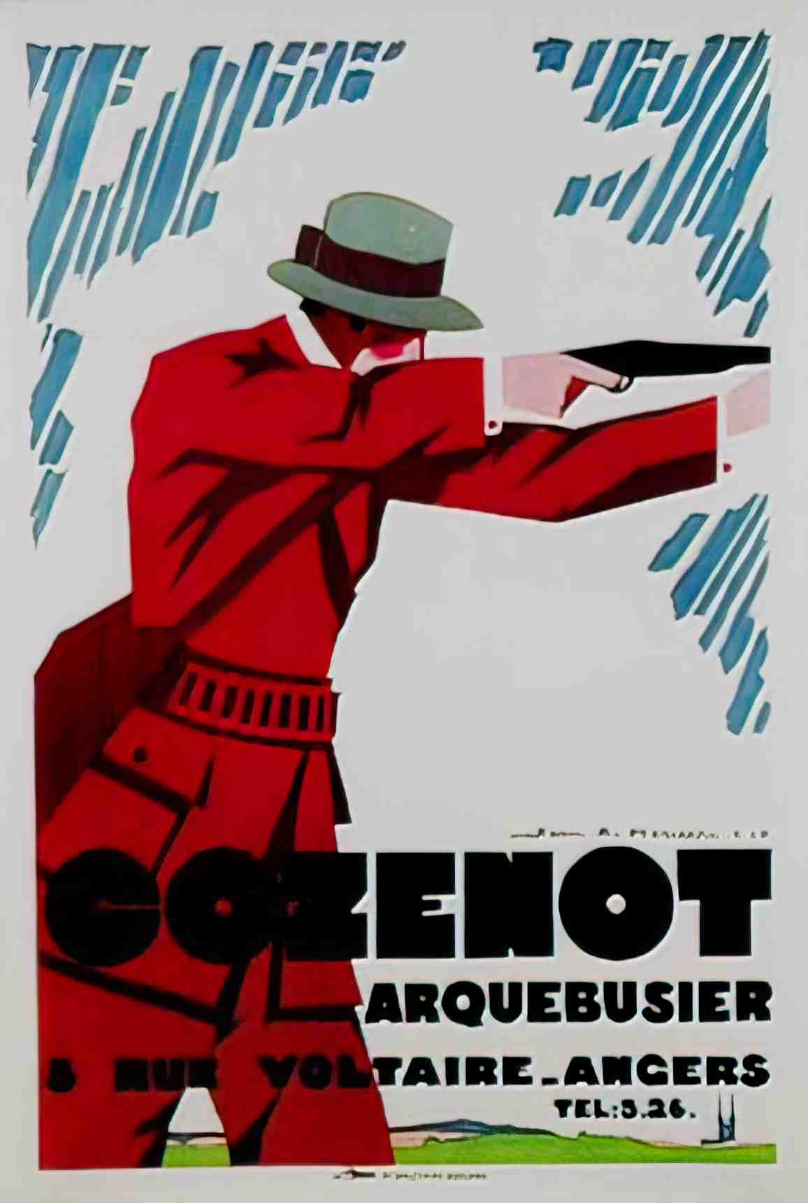 Cozenot Advert A4 Photo Print