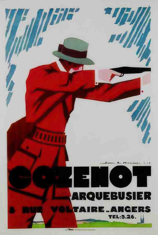 Cozenot Vintage Advert A4 Photo Print