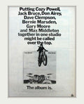 Cozy Powell Yamaha Vintage Retro Advert Poster A4 Photo Print