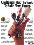 Craftsman Tools Future Vintage Retro Advert Poster A4 Photo Print