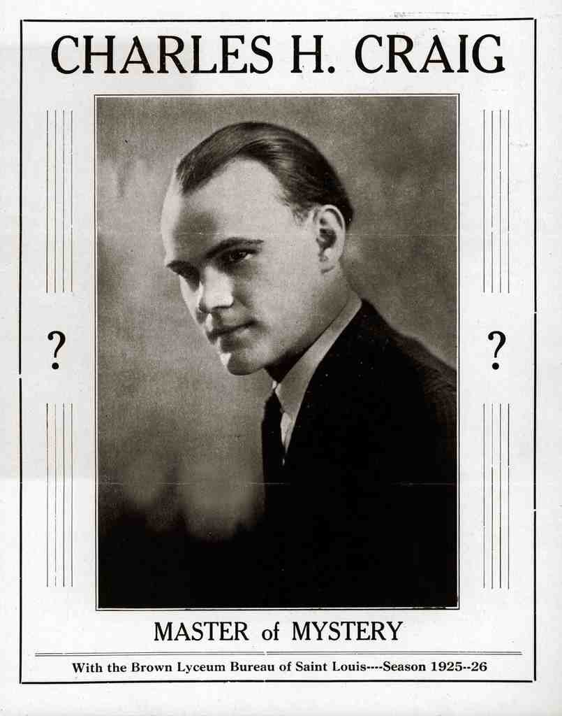 Craig Magic Magician Vintage A4 Photo Print
