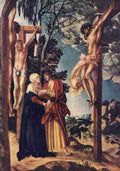 Cranach Lucas 1472 1553 German Painting The Crucifixion A4 Photo Print