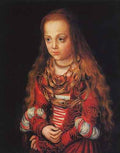 Cranach Lucas The Elder A Princess Of Saxony  A4 Photo Print