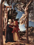 Cranach Lucas The Elder Crucifixion  A4 Photo Print