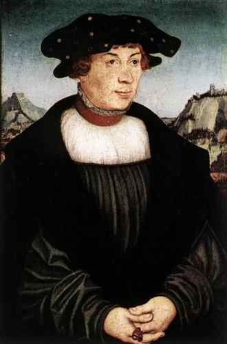 Cranach Lucas The Elder Hans Melber  A4 Photo Print