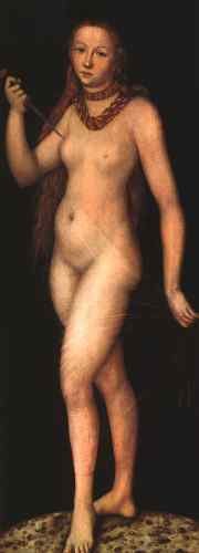 Cranach Lucas The Elder Lucretia  A4 Photo Print