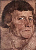 Cranach Lucas The Elder Portrait Of A Man  A4 Photo Print