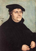 Cranach Lucas The Elder Portrait Of Martin Luther  A4 Photo Print