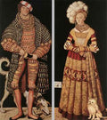 Cranach Lucas The Elder Portraits Of Henry The Pious  A4 Photo Print