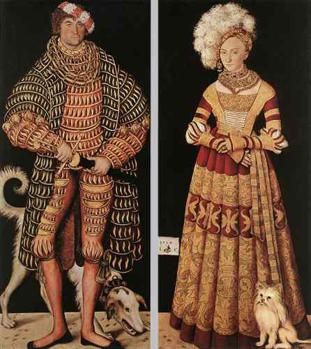 Cranach Lucas The Elder Portraits Of Henry The Pious  A4 Photo Print