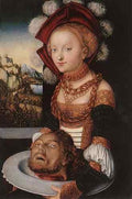 Cranach Lucas The Elder Salome 1530  A4 Photo Print