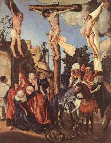 Cranach Lucas The Elder The Crucifixion  A4 Photo Print