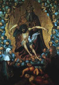 Cranach Lucas The Elder The Trinity  A4 Photo Print