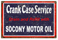Crank Case Service Vintage Retro Advert Ads A4 Photo Print