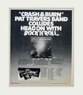 Crash Burn Pat Vintage Retro Advert Poster A4 Photo Print