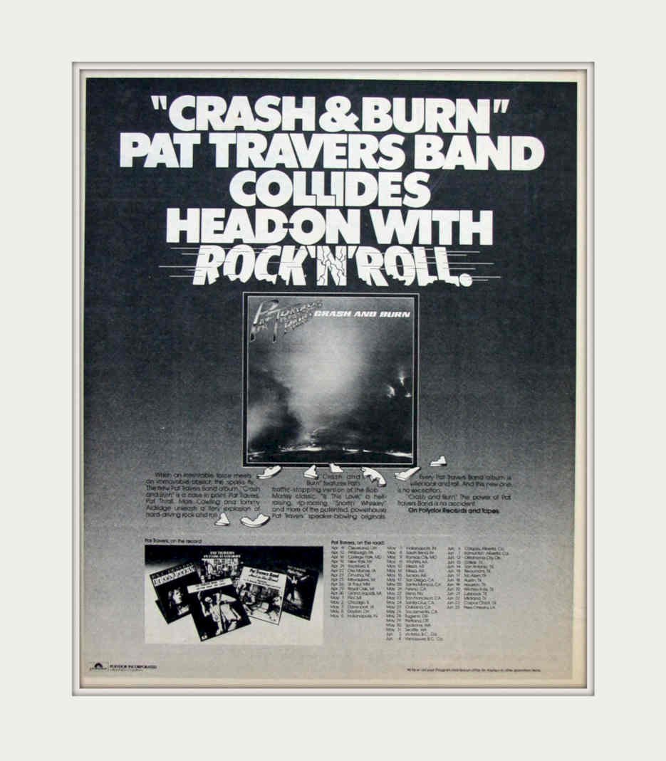 Crash Burn Pat Vintage Retro Advert Poster A4 Photo Print