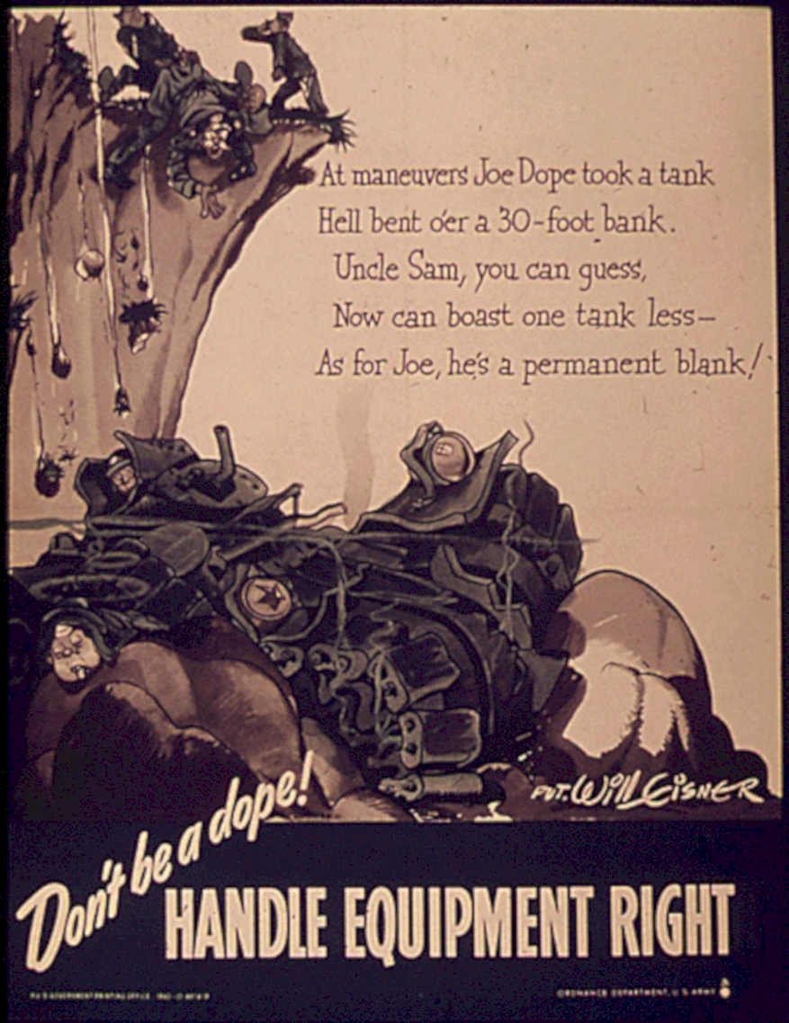 Crashed Tank Spider Vintage Retro Advert Poster A4 Photo Print