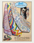 Cravat Tie Design Vintage Retro Advert Poster A4 Photo Print