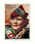 Craven Woman 2 Vintage Retro Advert Poster A4 Photo Print