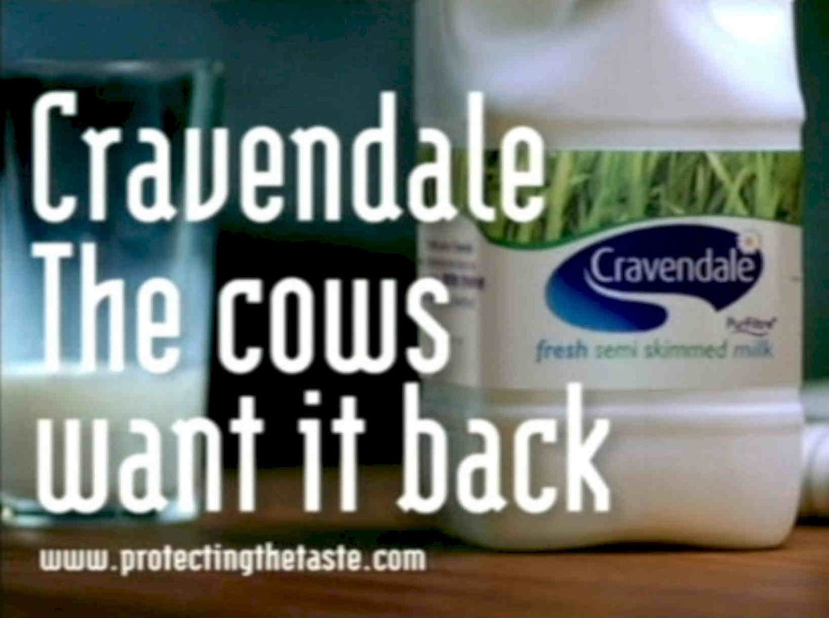 Cravendale Milk Taste Vintage Retro Advert Poster A4 Photo Print