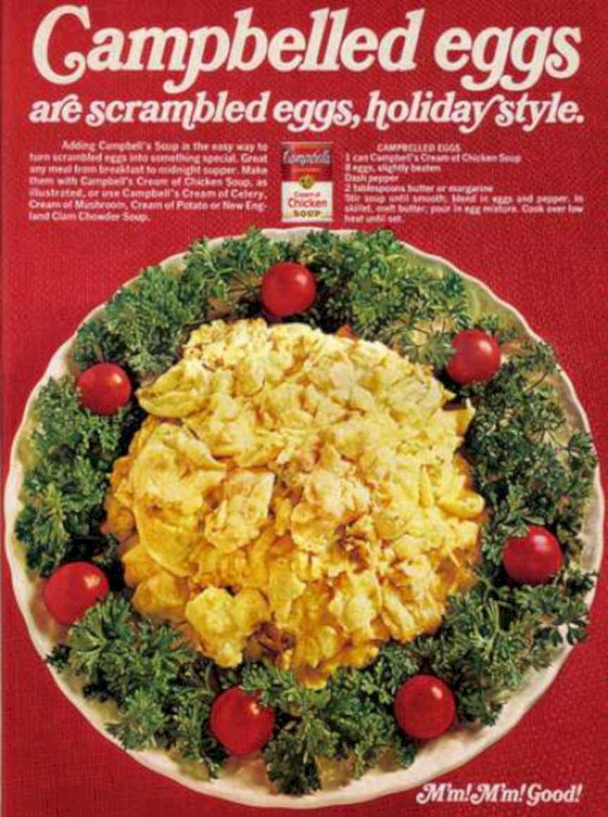 Cream Chicken Eggs Vintage Retro Advert Ads A4 Photo Print