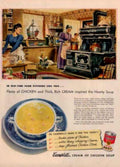 Cream Chicken Soup Vintage Retro Advert Ads A4 Photo Print