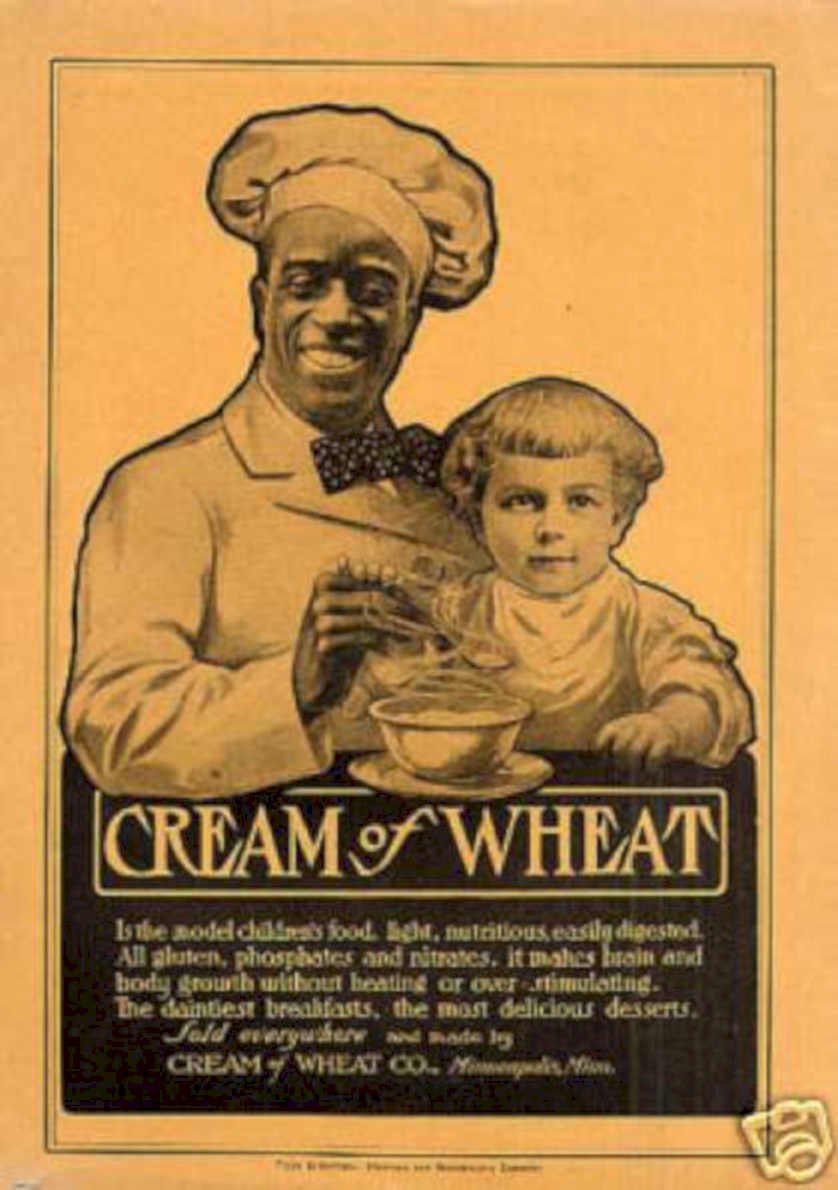 Cream Wheat Boys Vintage Retro Advert Ads A4 Photo Print