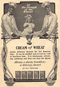 Cream Wheat Men 2 Vintage Retro Advert Ads A4 Photo Print