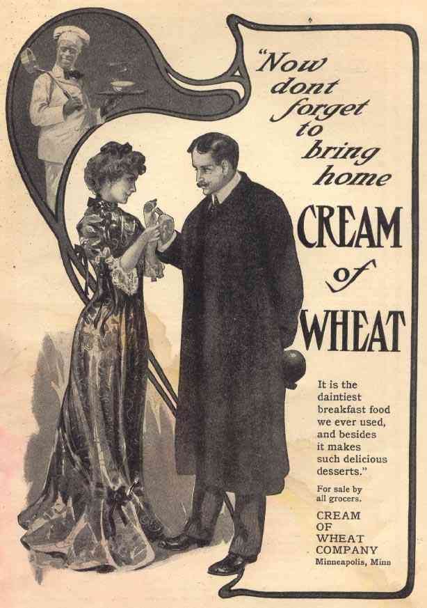 Cream of Wheat 1621 advert A4 Photo Print
