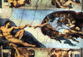 Creation Of Adam Michelangelo A4 Photo Print