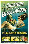 Creature From the Black Lagoon 01  film star poster A4 Photo Print