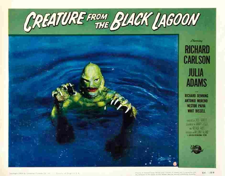 Creature From the Black Lagoon 13  film star poster A4 Photo Print