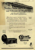 Crebe Synchrophase Radio 2 Vintage Retro Advert Ads A4 Photo Print