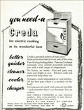 Creda Cooker Kitchen Vintage Retro Advert Poster A4 Photo Print