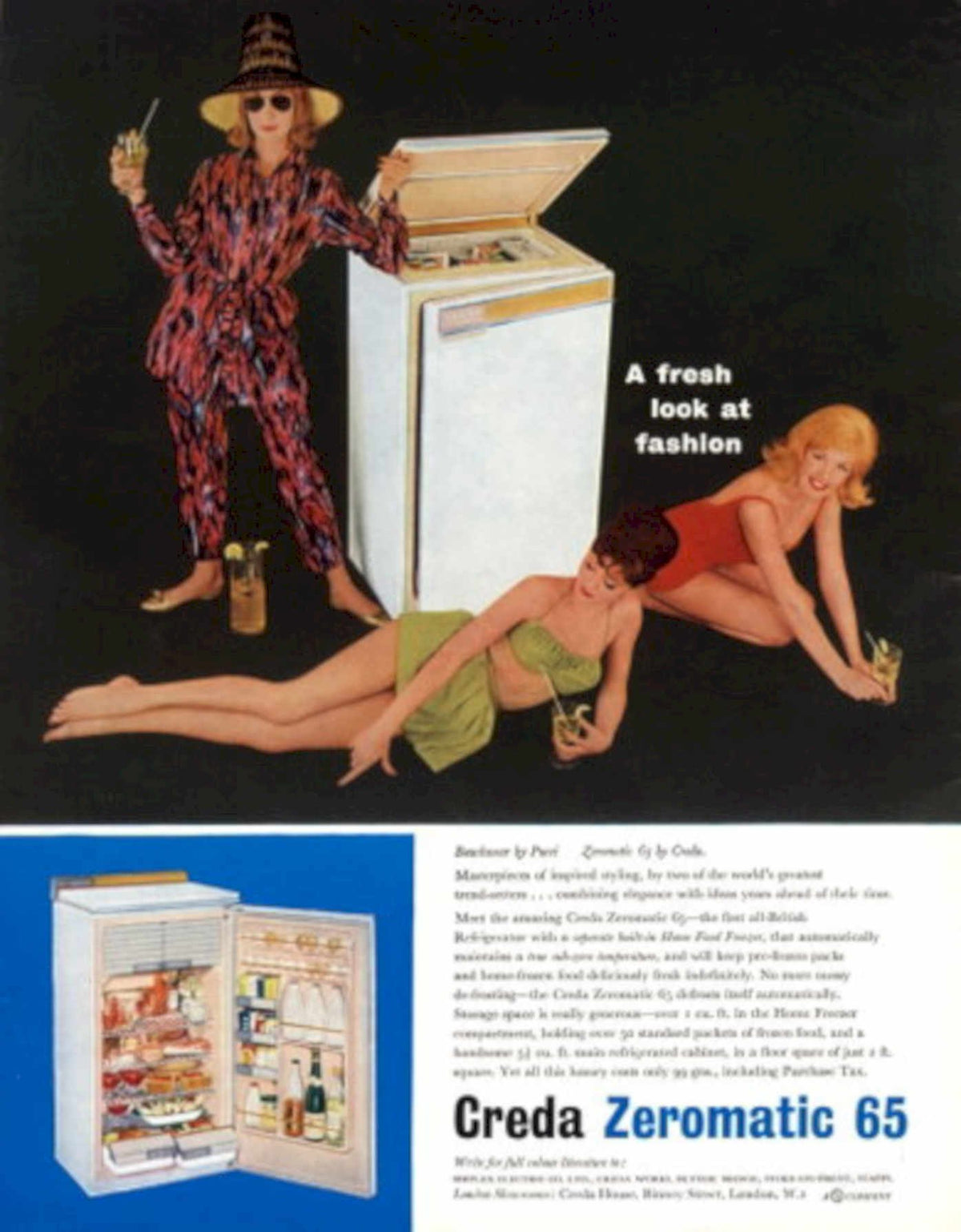 Creda Zermatic 65 1960s Vintage Retro Advert