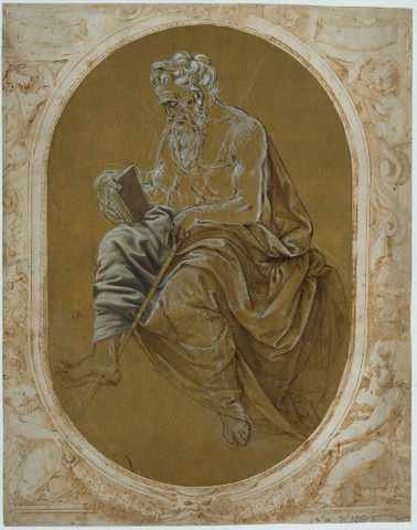 Credi Lorenzo Di Study For Reading Apostle Or Evangelist A4 Photo Print