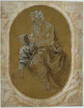 Credi Lorenzo di Study for a Reading Apostle or Evangelist  A4 Photo Print
