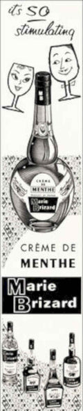 Creme Menthe Marie Vintage Retro Advert Poster A4 Photo Print