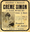 Creme Simon Beauty 2 Vintage Retro Advert Ads A4 Photo Print