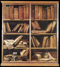 Crespi Giuseppe Maria Bookshelves 5 A4 Photo Print