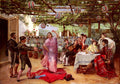 Crespo M Patio Andaluz Art A4 Photo Print