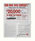 Crest Ford Contest Vintage Retro Advert Poster A4 Photo Print