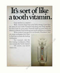 Crest Toothpaste Vintage Vintage Retro Advert Poster A4 Photo Print