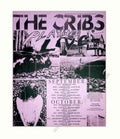 Cribs Fire Tour Vintage Retro Advert Poster A4 Photo Print