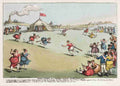Cricket Match 1811 Cartoon Joke 001 Vintage A4 Photo Print