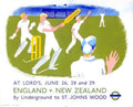 Cricket Poster 1953 Vintage Retro Advert Poster A4 Photo Print