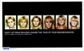 Crime Stoppers Faces Vintage Retro Advert Poster A4 Photo Print