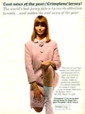 Crimpene Jersey Coat 1960s Vintage Retro Advert